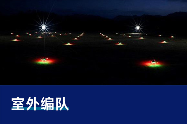 室外無人機(jī)編隊